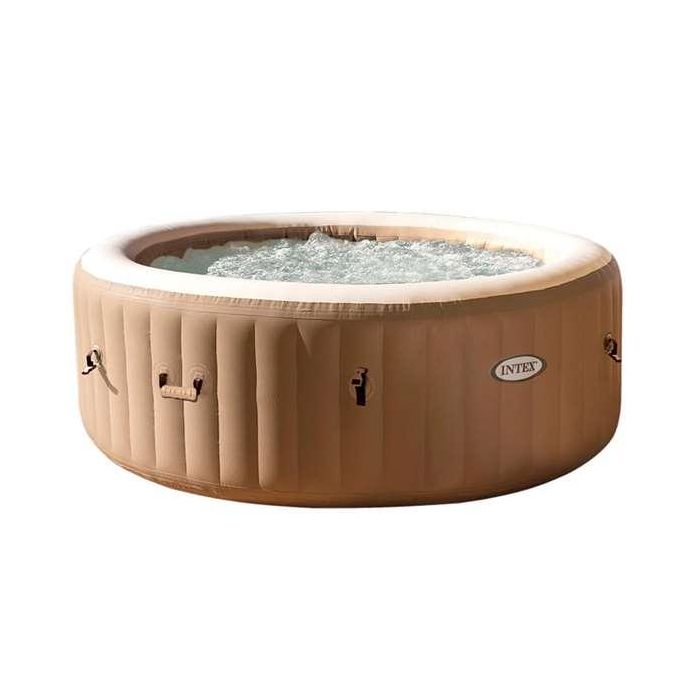 Spa Hinchable Intex 196 x 71 x 196 cm Marrón 795 L