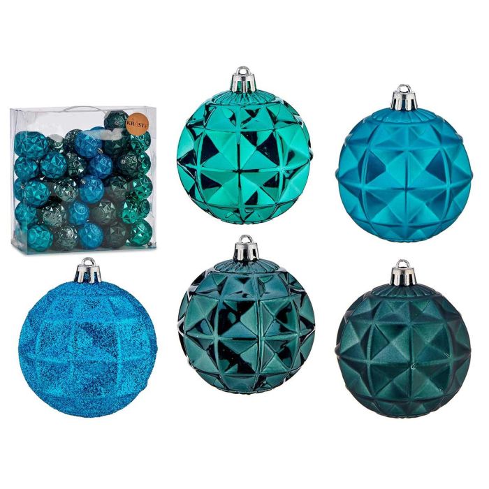 Set 50 Bolas PVC 7 cm Turquesa Oscuro - Krist+ (4 Unidades) Set 50 Bolas PVC 7 cm Turquesa Oscuro - Krist+ (4 Unidades)