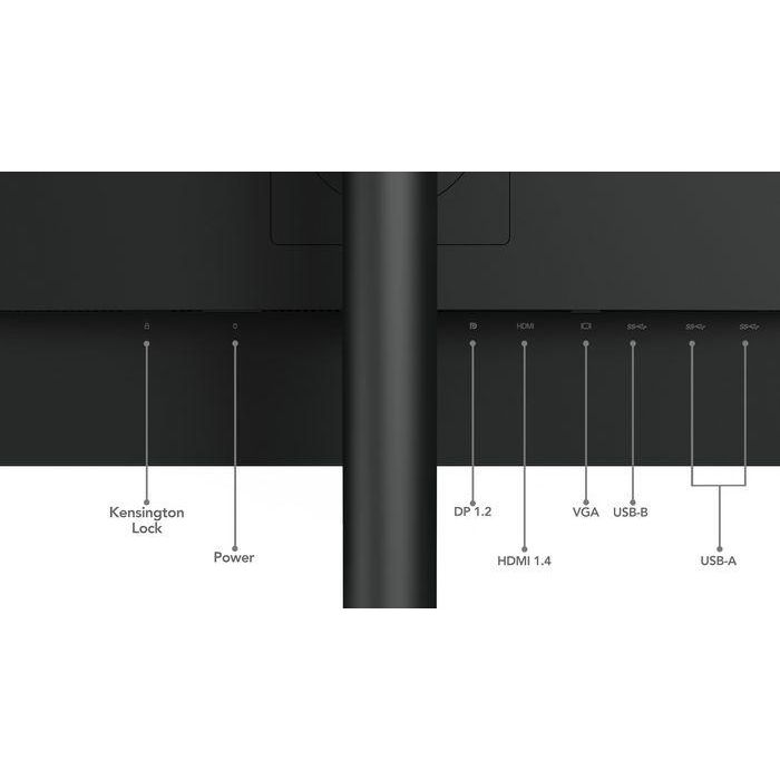 Lenovo Monitor de 23.8 Pulgadas Full HD (1920x1080) IPS W-LED para PC con Entradas HDMI, DisplayPort, VGA y USB 16 Lenovo Monitor de 23.8 Pulgadas Full HD (1920x1080) IPS W-LED para PC con Entradas HDMI, DisplayPort, VGA y USB 16