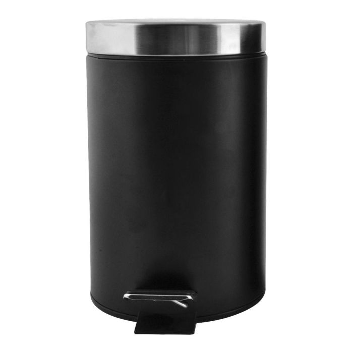 Day Cubo 3 L Surtido Day, Colores Surtidos: Azul Tapiz, Gris Claro, Negro, con Cubo Interno Extraíble y Pedal de Acero Inoxidable 5