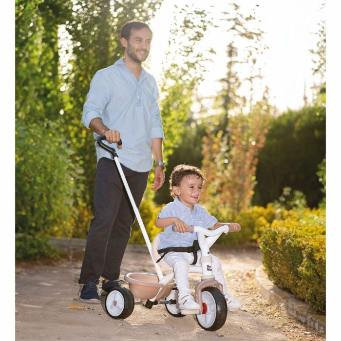Smoby Triciclo Be Move Beige, recomendado para niños a partir de 3 años, fabricado en plástico y metal. 4 Smoby Triciclo Be Move Beige, recomendado para niños a partir de 3 años, fabricado en plástico y metal. 4