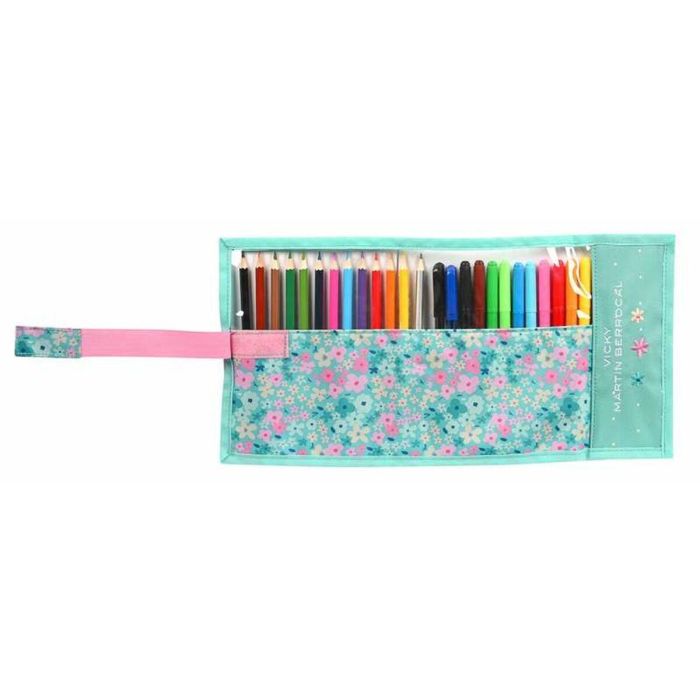Plumier enrollable 27 pcs. vmb "mint paradise" 7x20x7 1 Plumier enrollable 27 pcs. vmb "mint paradise" 7x20x7 1