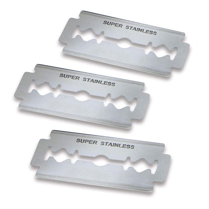 Lord 95947 Cuchillas de Recambio Acero Inoxidable para Navaja de Peluquero 24 cm, 200 Unidades