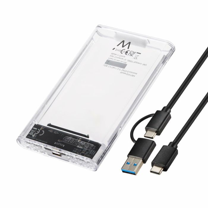 Disco Duro Externo Ewent EW7064 Transparente 3 Disco Duro Externo Ewent EW7064 Transparente 3