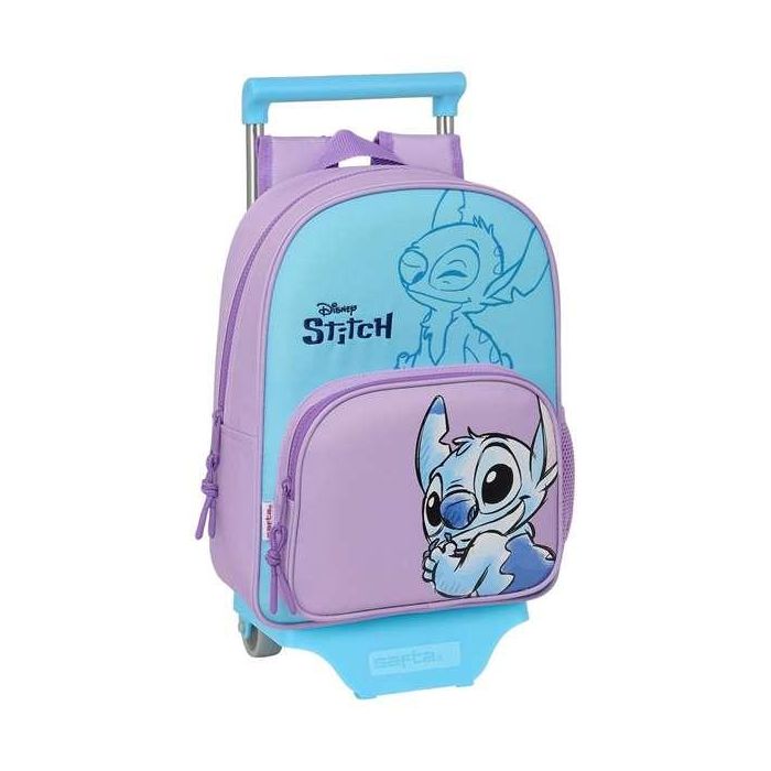 Safta 185+705 Mochila Escolar con Carro Stitch "Sweet" 26x34x11 cm para Niños +3 Años 3 Safta 185+705 Mochila Escolar con Carro Stitch "Sweet" 26x34x11 cm para Niños +3 Años 3