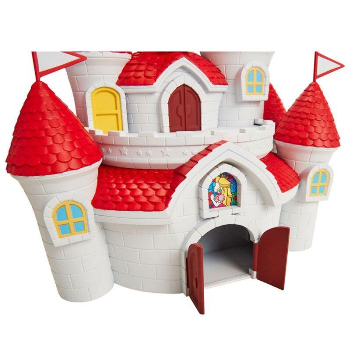 Playset Mushroom Kingdom Castle Mario Bros Nintendo 4 Playset Mushroom Kingdom Castle Mario Bros Nintendo 4
