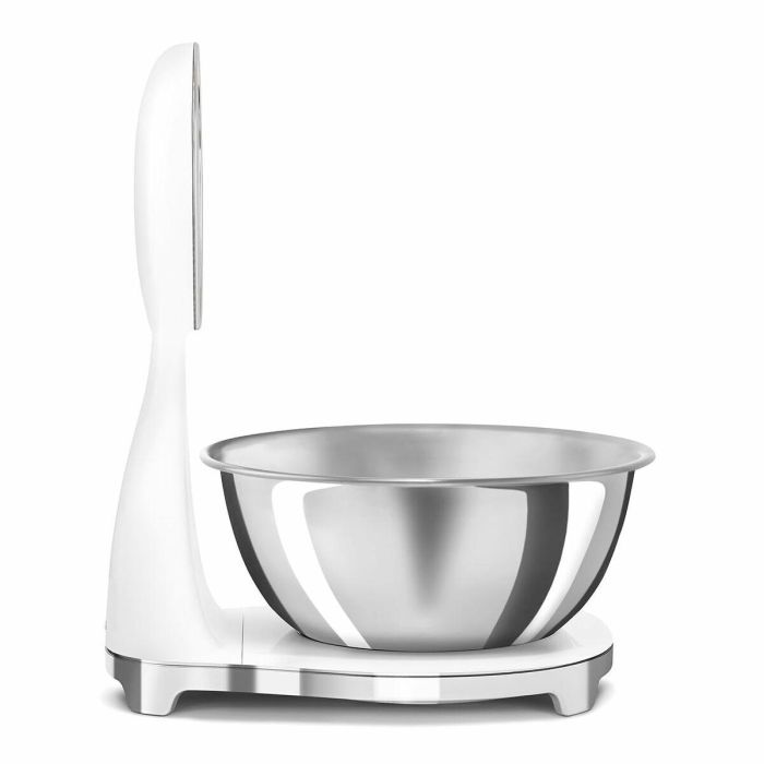 Smeg KSF01WHWW Báscula de Cocina Analógica y Digital Blanca 7