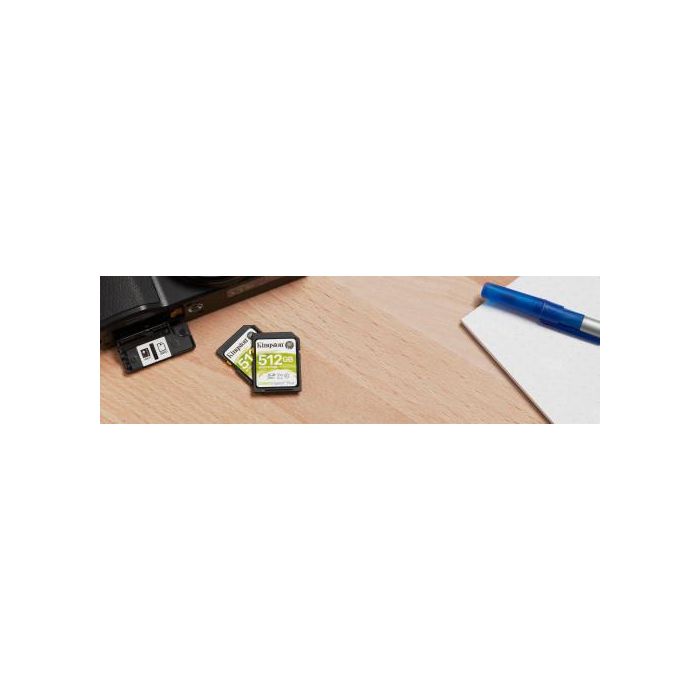 Kingston Canvas Select Plus SDS2/512GB Memoria Flash SDXC 512 GB Clase 10 UHS-I V30, Resistente al Agua, Calidad Cinematográfica 4K 5 Kingston Canvas Select Plus SDS2/512GB Memoria Flash SDXC 512 GB Clase 10 UHS-I V30, Resistente al Agua, Calidad Cinematográfica 4K 5