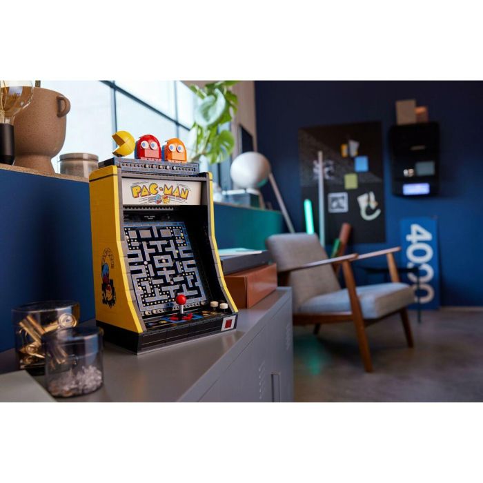 LEGO 10323 Icons PAC-MAN Juego Arcade, Maqueta para Construir para Adultos, Máquina de Juego con Personajes 2