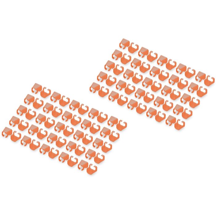 Digitus Farbclips para Patchkabel 100 unidades Naranja 0 Digitus Farbclips para Patchkabel 100 unidades Naranja 0