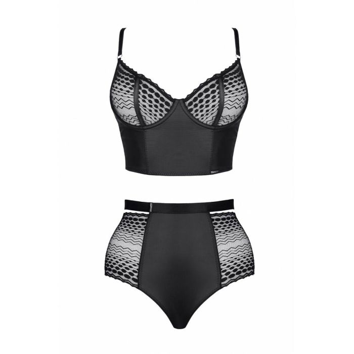 Conjunto de Lencería Demoniq Negro L Conjunto de Lencería Demoniq Negro L