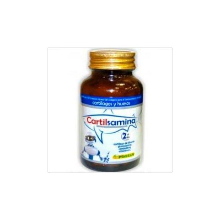 PINISAN Cartilsamina Cartílago de Tiburón con Condroitina, Glucosamina y Vitamina C para Huesos y Cartílagos 40 Cápsulas