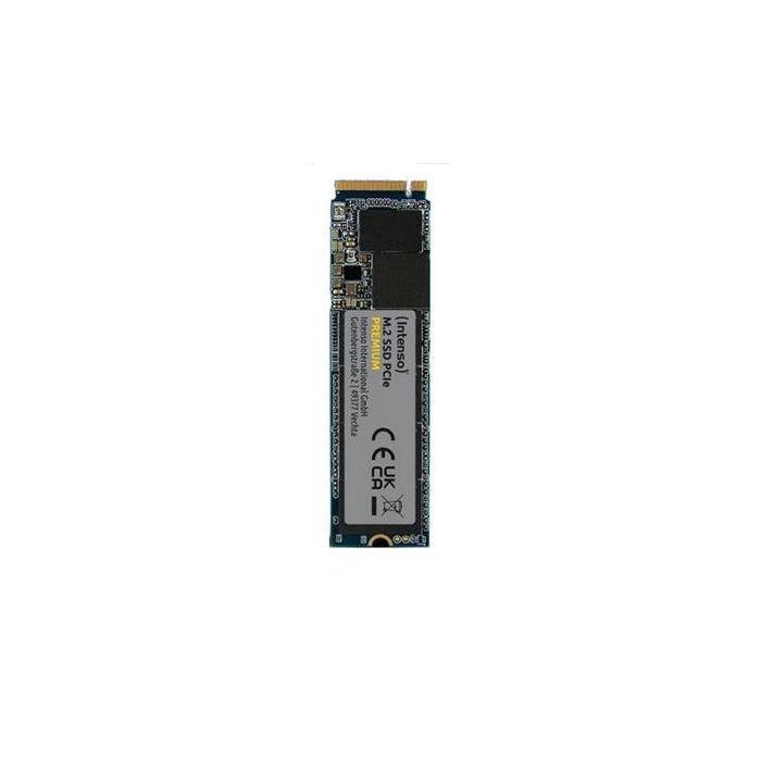 Intenso SSD M.2 2280 NVME 1.3 500GB Lectura 2100 MB/s Escritura 1700 MB/s Disco Duro Interno 1
