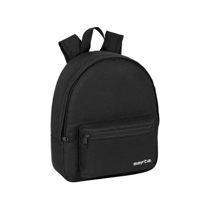 Safta Mini Mochila Negra 27x32x10cm 0 Safta Mini Mochila Negra 27x32x10cm 0