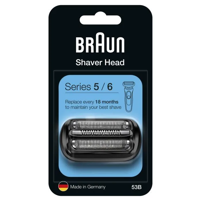 Braun Cabezal de afeitado 53B para Series 5 y 6 1