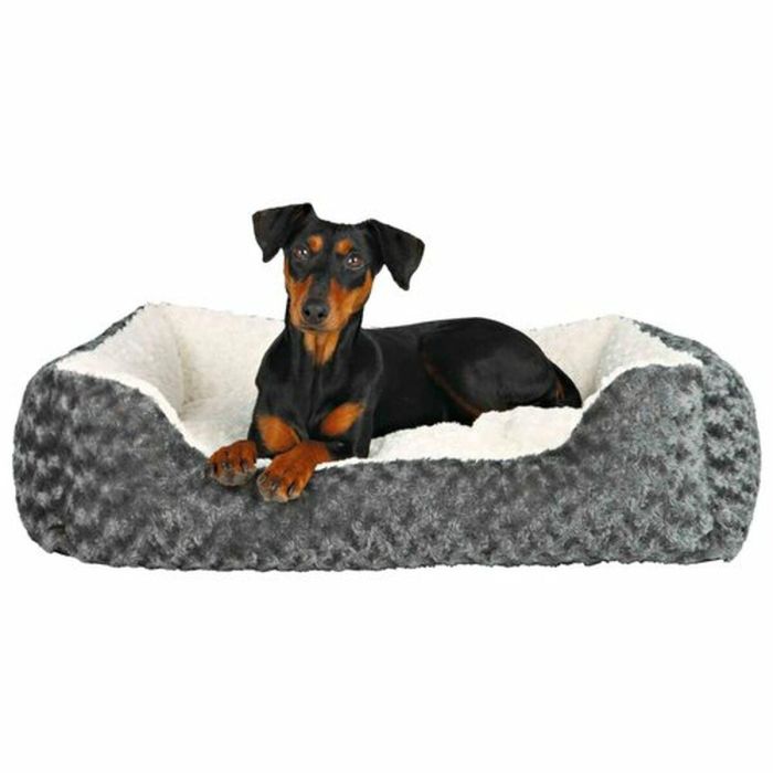 Cama para Perro Trixie Leni Gris Crema 50 × 40 cm 1