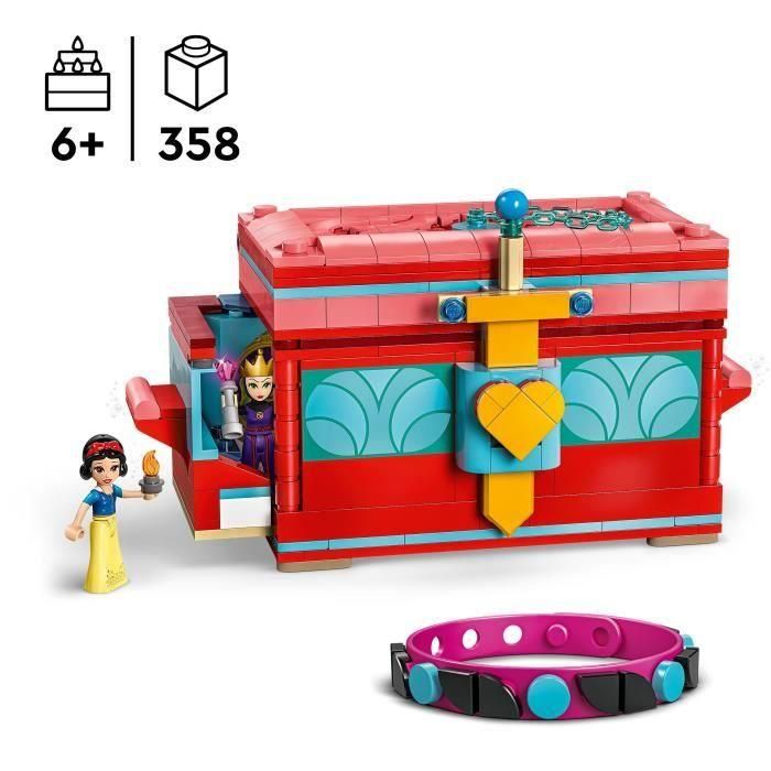 Lego LEGO43276 Disney Princess Joyero de Blancanieves, juguete de construcción 1