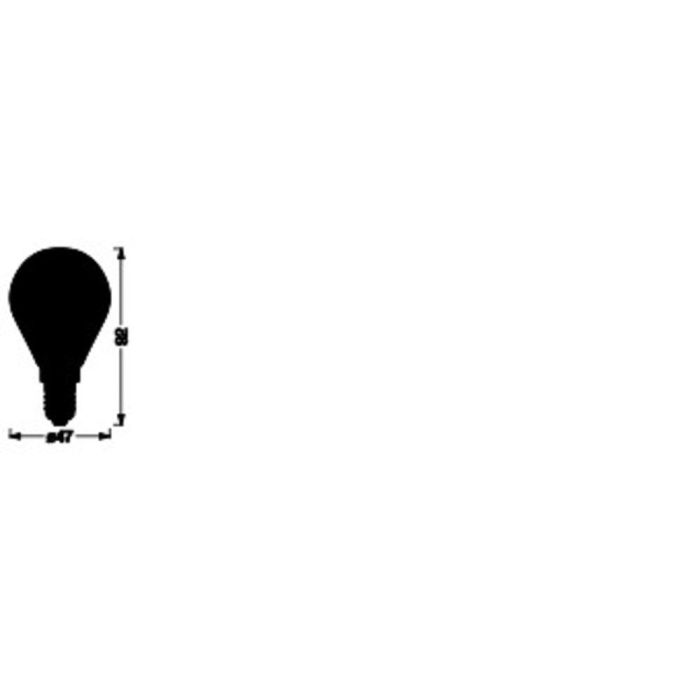 [LVE-4058075729100] Ledvance "SMART" Bombilla LED E14 4,9W 470Lm 2700K 200º IP20 Regulable 2