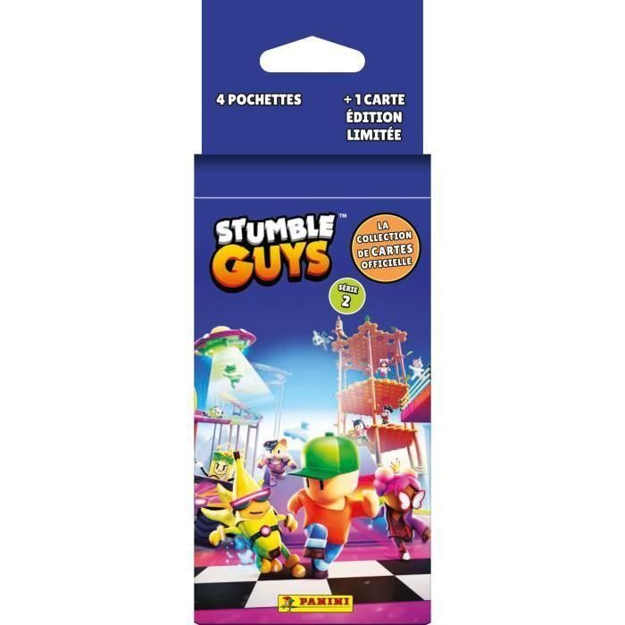 Blíster - PANINI - Stumble Guys TC 2 - 4 bolsas 2 Blíster - PANINI - Stumble Guys TC 2 - 4 bolsas 2