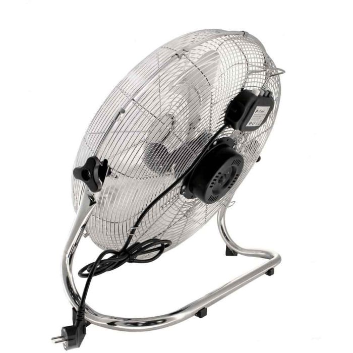 Ventilador de suelo, 100 W, ø45 cm, alta velocidad, plateado 1 Ventilador de suelo, 100 W, ø45 cm, alta velocidad, plateado 1