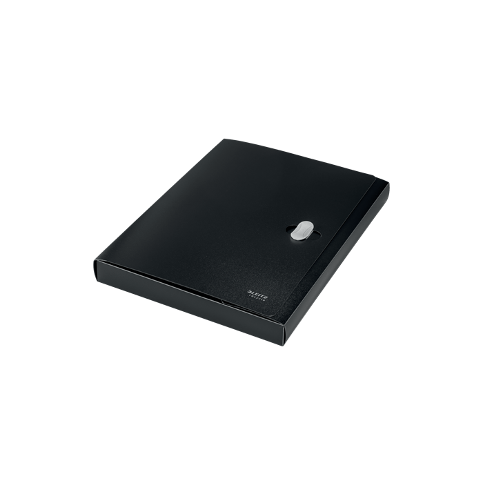 Leitz Carpeta de Proyectos DIN A4 Polipropileno Lomo 38 mm Negro Reciclado 3