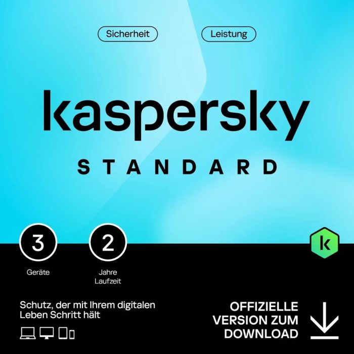 Kaspersky Standard - 3 Device. 2 Year - ESD-DownloadESD