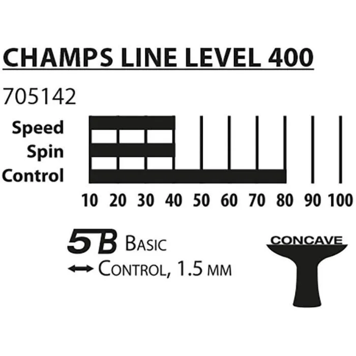 Schildkrot Set de tenis de mesa CHAMPS Line 400 FSC 4 Schildkrot Set de tenis de mesa CHAMPS Line 400 FSC 4