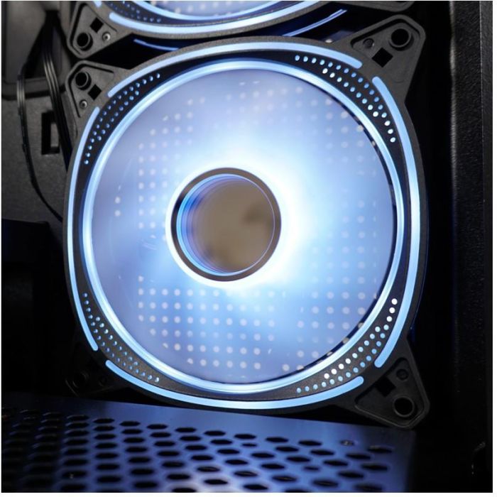 LC-Power LC-715B-ON Midi Tower ATX/microATX/Mini-ITX Negro Cristal Templado para Gaming 7