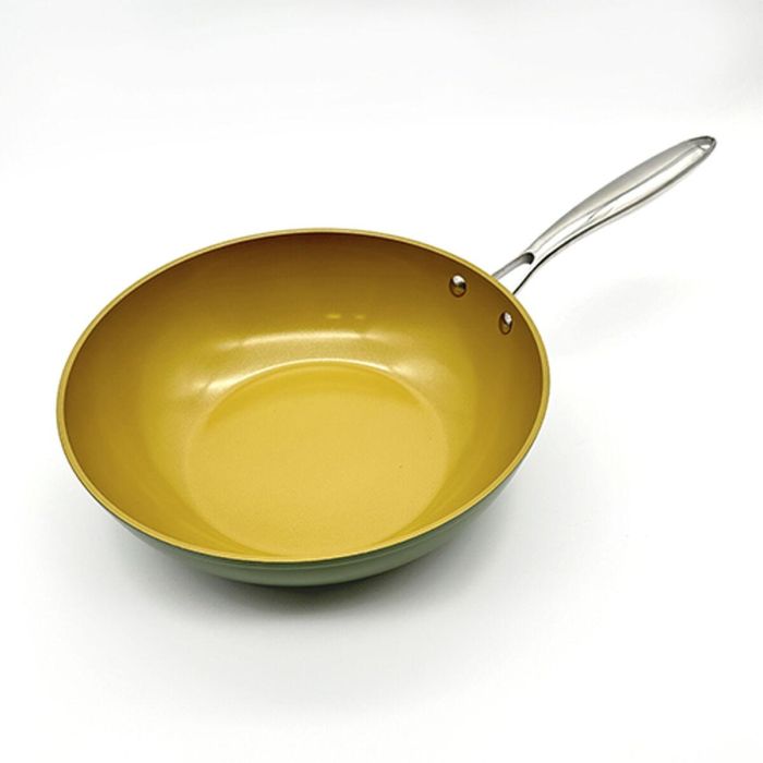 Sartén Wok Amercook AMVegan By Fran López Ø 28 cm 0 Sartén Wok Amercook AMVegan By Fran López Ø 28 cm 0