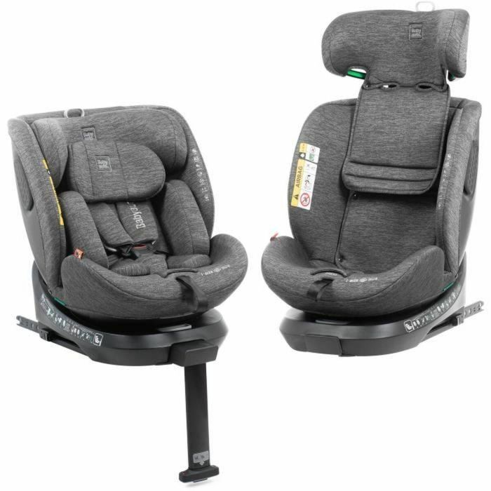 Babyauto CORE BAB8435593702970 Silla de coche Grupo 0/1/2/3 I-Size 40/150cm Isofix Giratoria Reclinable Reductor Gris 4