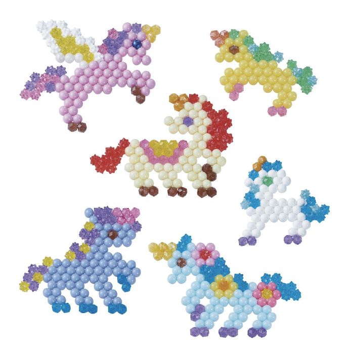 Aquabeads AQU5054131351284 Kit Amigos Unicornio - Cuentas para manualidades, más de 800 cuentas, a partir de 4 años 3