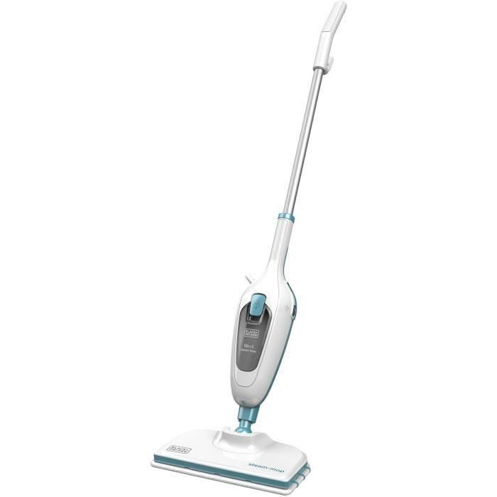BLACK + DECKER FSMH13E10-QW - Trapeador a vapor con limpiador de manos - 1300W - 10 accesorios incluidos 1 BLACK + DECKER FSMH13E10-QW - Trapeador a vapor con limpiador de manos - 1300W - 10 accesorios incluidos 1