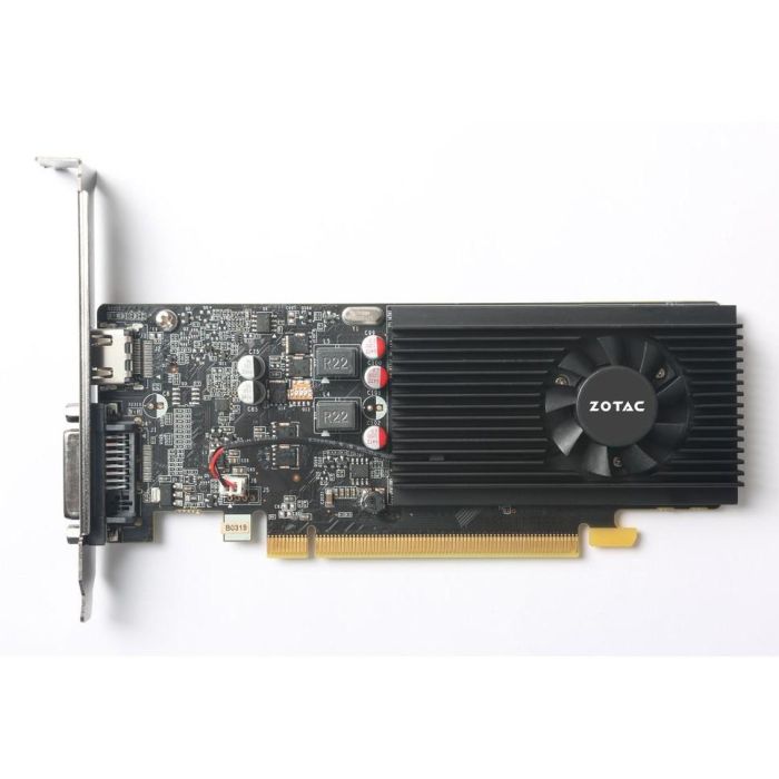 Zotac ZT-P10300A-10L GeForce GT 1030 2GB GDDR5 LP de perfil bajo, 1 ventilador, PCI Express 3.0 1 Zotac ZT-P10300A-10L GeForce GT 1030 2GB GDDR5 LP de perfil bajo, 1 ventilador, PCI Express 3.0 1
