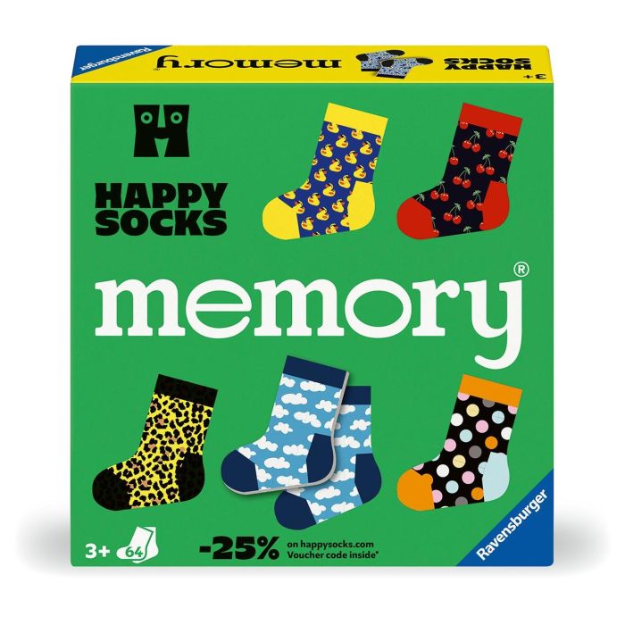 Memory Happy Socks 24702 Ravensburger 3 Memory Happy Socks 24702 Ravensburger 3