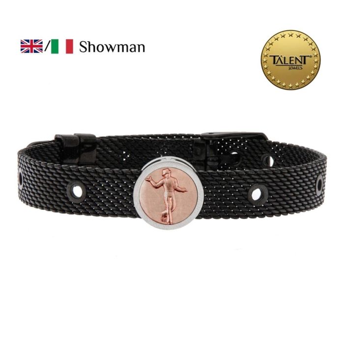 Pulsera Unisex Showman Talent Jewels TJA-3-17-02-2-235 Negro 1 Pulsera Unisex Showman Talent Jewels TJA-3-17-02-2-235 Negro 1
