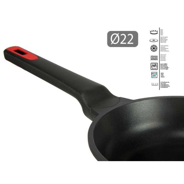 Sartén Kinvara 22 cm aluminio fundido, apto inducción, libre de PFOA y BPA (6 Unidades) 3 Sartén Kinvara 22 cm aluminio fundido, apto inducción, libre de PFOA y BPA (6 Unidades) 3