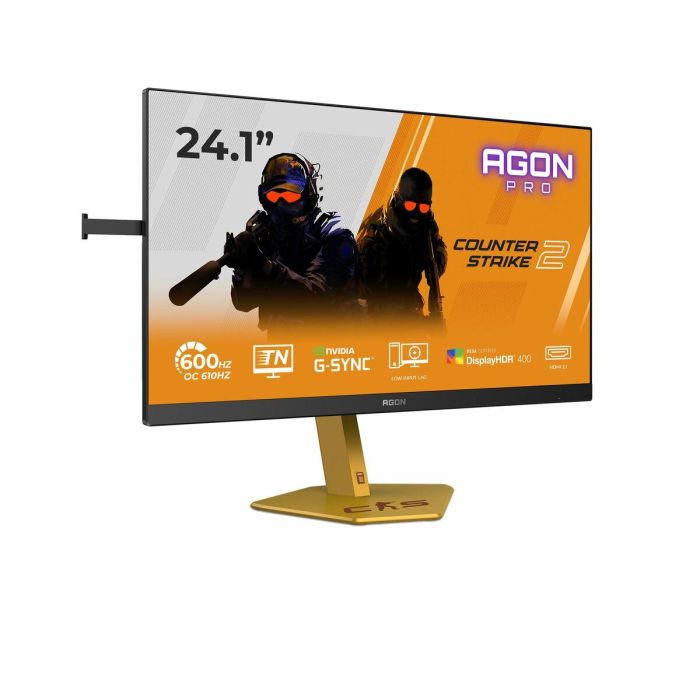 AOC Agon Pro CS24A Monitor Gaming 24 Pulgadas Full HD 165Hz 0.5ms GTG G-Sync Compatible HDR400 Resolución 1920x1080 24