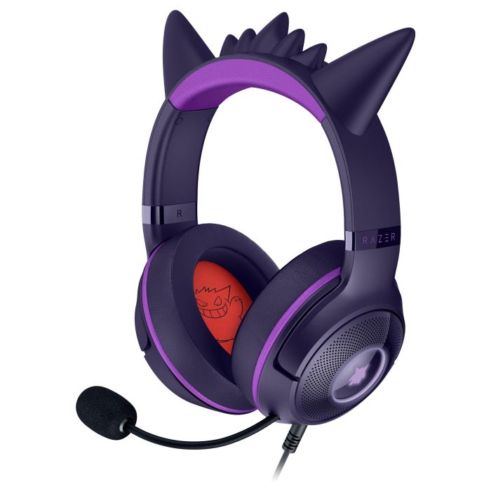 Razer Kraken Kitty V2 Pokémon Gengar Ed. Auriculares Alámbricos USB con Retroiluminación Rosa para Juego 0 Razer Kraken Kitty V2 Pokémon Gengar Ed. Auriculares Alámbricos USB con Retroiluminación Rosa para Juego 0