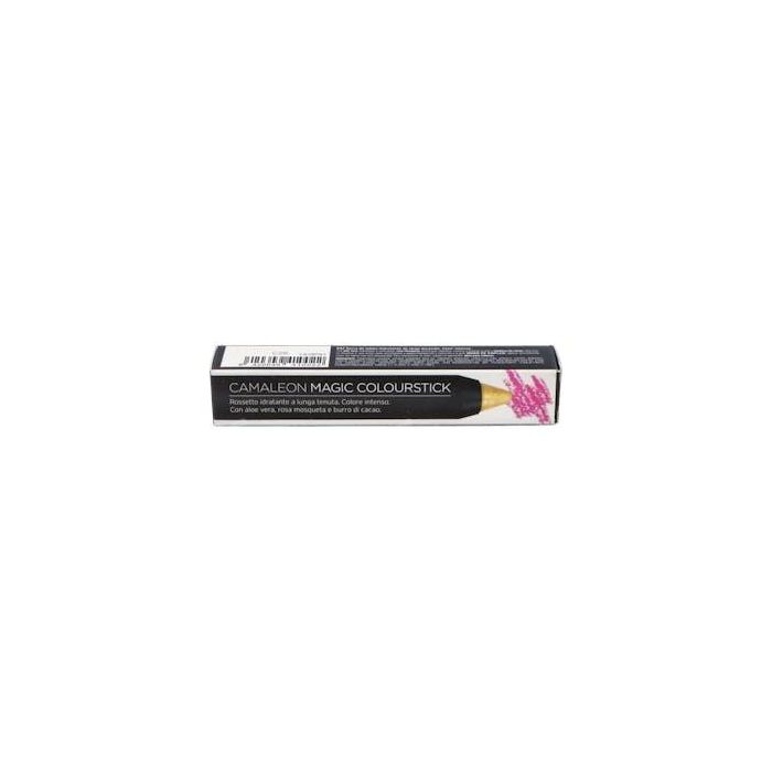 CAMALEON COSMETICS Barra de Labios Magic Colourstick Amarillo 4Gr. Hidratante Larga Duración con Aloe Vera y Rosa Mosqueta