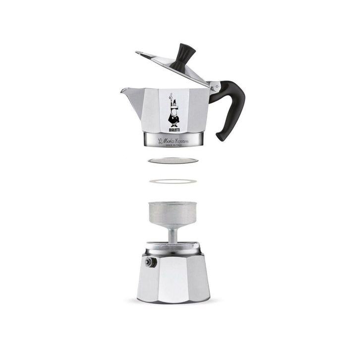 Cafetera Italiana Bialetti 0001162 Plateado Metal 3 Cafetera Italiana Bialetti 0001162 Plateado Metal 3