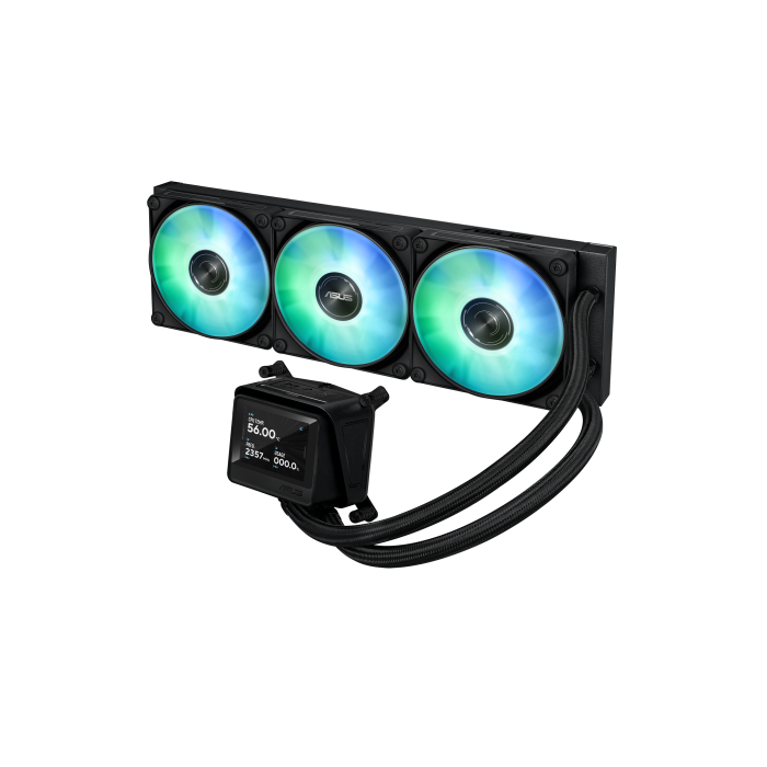 Asus LC 360 ARGB LCD Sistema de Refrigeración Líquida para CPU Blanco 90RC01G1-B0EAY0