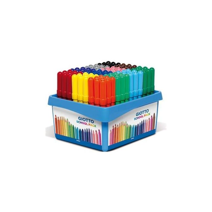 Giotto Rotuladores Turbo Maxi Colores Surtidos Schoolpack 108 Ud