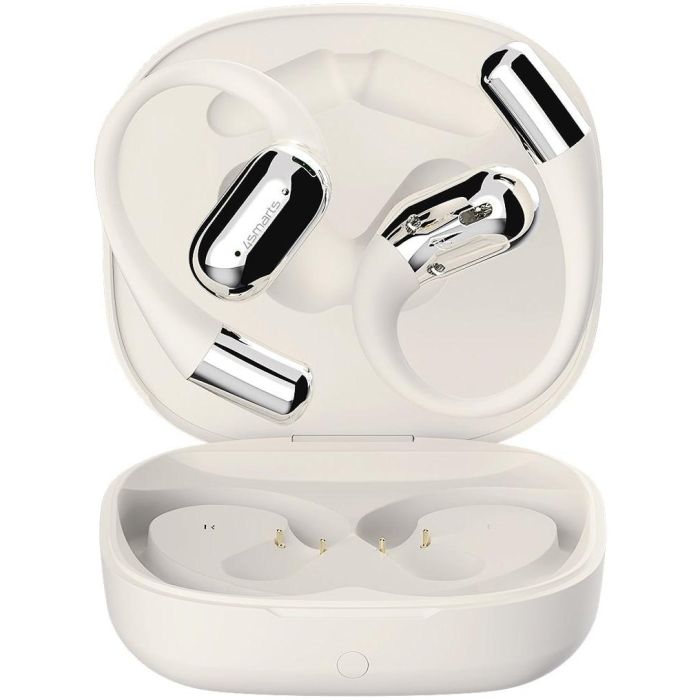 4smarts Open-Ear Bluetooth Kopfhrer SkyBuds AI Screen. beige 1