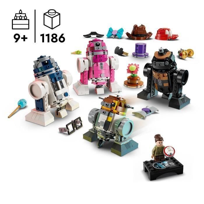 LEGO Star Wars 75392 La Fábrica Creativa de Droides - Construye tu propio R2-D2 1 LEGO Star Wars 75392 La Fábrica Creativa de Droides - Construye tu propio R2-D2 1