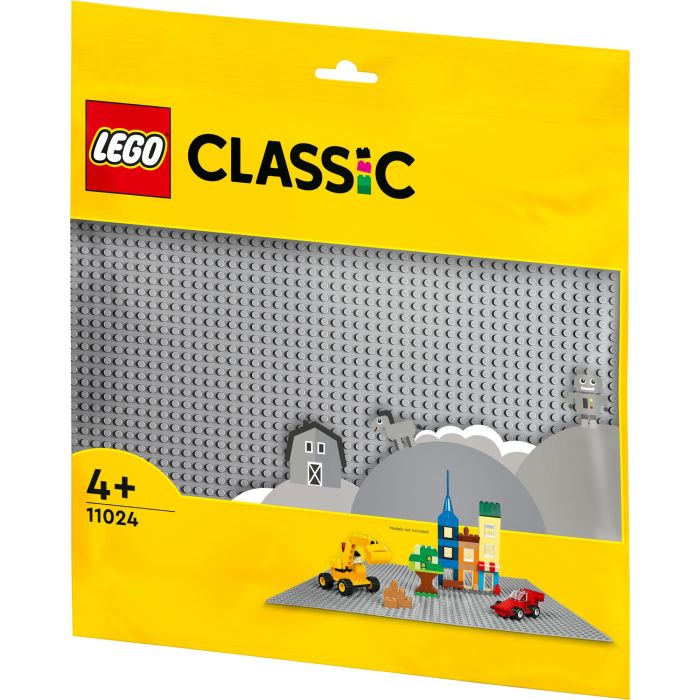 LEGO Classic Graue Bauplatte 11024 Base Gris Bloque Construcción Plástico 4 Años 3