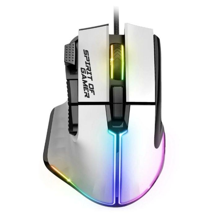 Ratón Óptico Spirit of Gamer Souris Pro M5 Blanco 3 Ratón Óptico Spirit of Gamer Souris Pro M5 Blanco 3