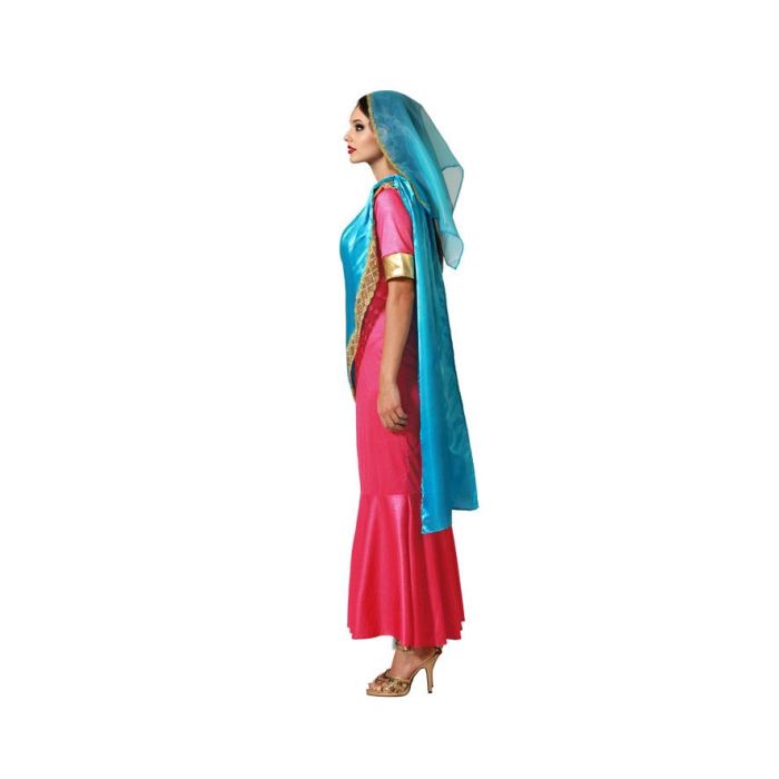 Disfraz Hindú Asiático Rosa Mujer Adulto XL 1 Disfraz Hindú Asiático Rosa Mujer Adulto XL 1