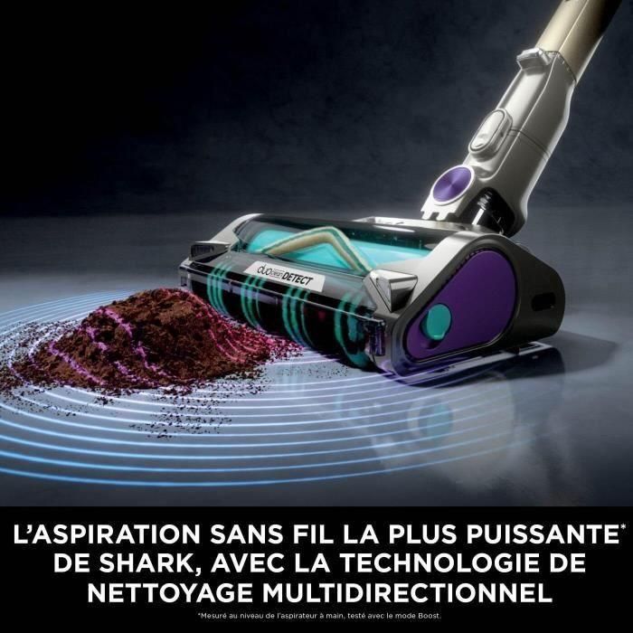 Shark IP3251EUT Aspiradora Escoba Power Detect con Dirt, Edge, Floor y Duoclean Detect, Vaciado Automático y Antialérgeno 3 Shark IP3251EUT Aspiradora Escoba Power Detect con Dirt, Edge, Floor y Duoclean Detect, Vaciado Automático y Antialérgeno 3