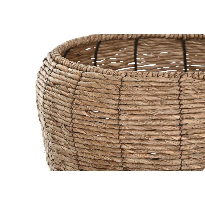 Macetero Urban DKD Home Decor Marron 44 x 60 x 44 cm Set de 3 2 Macetero Urban DKD Home Decor Marron 44 x 60 x 44 cm Set de 3 2