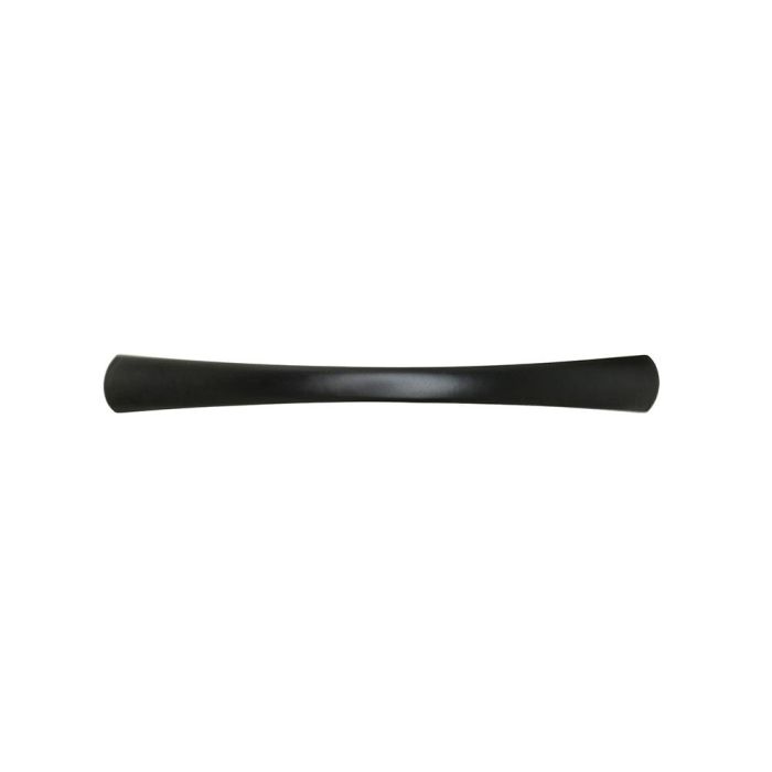 Rei Tirador Mueble Tipo Asa Aluminio Negro Mate Mod. 589a, Blister 4 Unidades, Entrepuntos 128mm 1